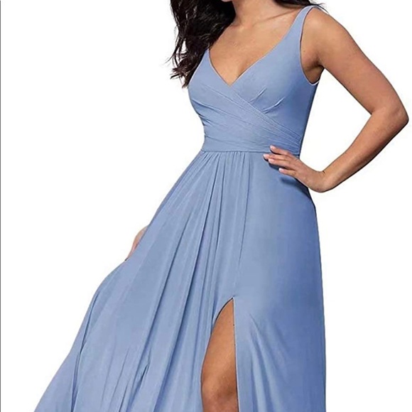 Brand New- Blue dress with pockets - Picture 1 of 2